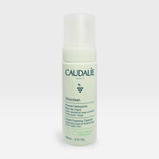Caudalie Instant Foaming Vine Flower Cleanser in 50ml bottle, showing the foaming cleanser with floral ingredients and sleek packaging.