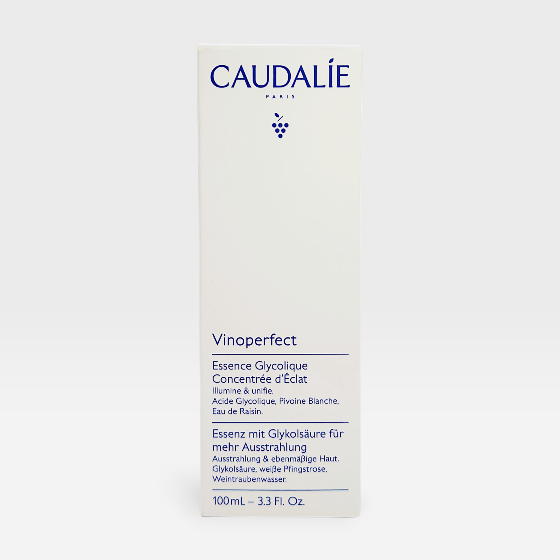 Caudalie Vinoperfect Brightening Anti-Dark Spot Moisturizer in 50ml bottle with a sleek design and skincare branding on the label.