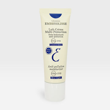 Embryolisse Lait-Creme moisturizer with SPF20, a nourishing face cream in a 40ml tube, suitable for daily skin protection and hydration.